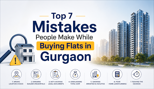 Top 7 Mistakes People Make While Buying Flats in Gurgaon