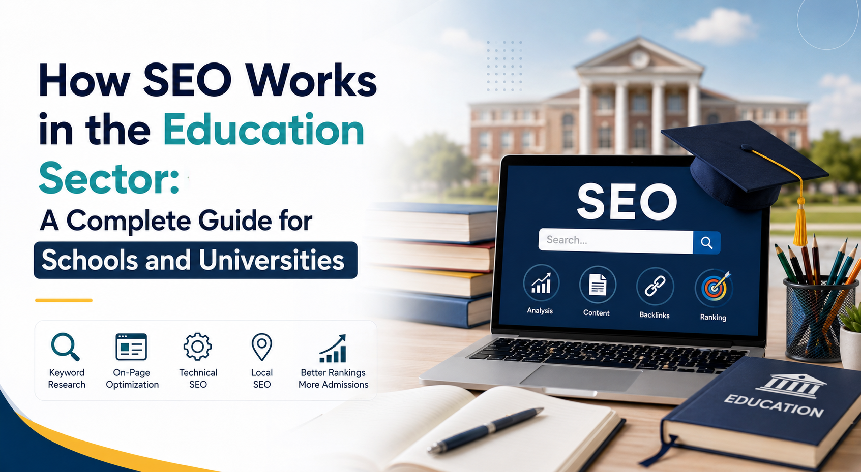 How SEO Works in the Education Sector: A Complete Guide for Schools and Universities