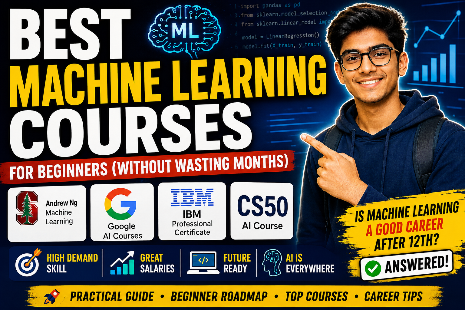 Best Machine Learning Courses for Beginners
