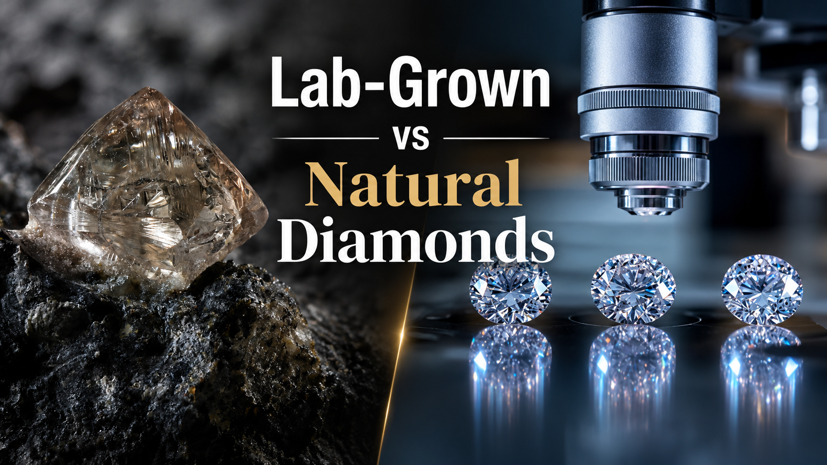Lab-Grown vs Natural Diamonds USA | KRK Jewels